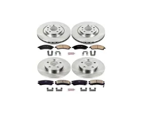 Power Stop Autospecialty Brake Kit Front & Rear Pontiac Bonneville 2004-2005