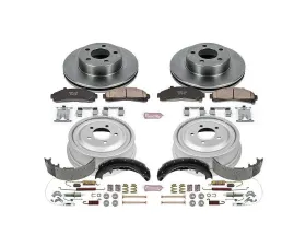 Power Stop Autospecialty Brake Kit Front & Rear Ford Ranger 4WD 1998-2002