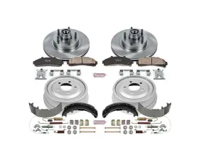 Power Stop Autospecialty Brake Kit Front & Rear Ford Ranger EV 1998-2002