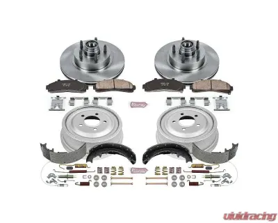 Power Stop Autospecialty Brake Kit Front & Rear Ford Ranger EV 1998-2002 - KOE15006DK