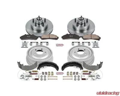 Power Stop Autospecialty Brake Kit Front & Rear Ford Ranger RWD 1998-2002 - KOE15007DK