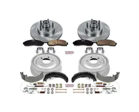 Power Stop Autospecialty Brake Kit Front & Rear Ford Ranger RWD 2003-2009