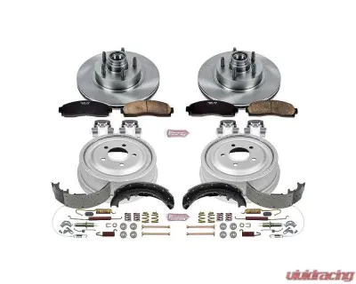 Power Stop Autospecialty Brake Kit Front & Rear Ford Ranger RWD 2003-2009 - KOE15009DK