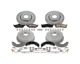 Power Stop Autospecialty Brake Kit Front & Rear Chrysler Grand Voyager 2000
