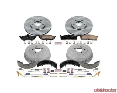Power Stop Autospecialty Brake Kit Front & Rear Chrysler Town & Country 1996 - KOE15012DK