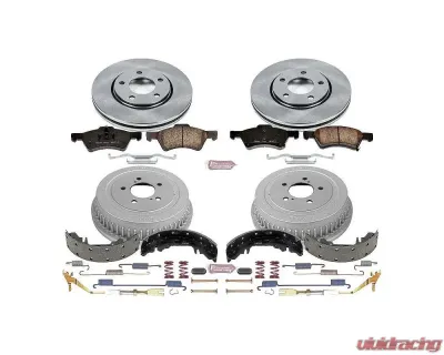 Power Stop Autospecialty Brake Kit Front & Rear Dodge Caravan 2003-2004 - KOE15014DK