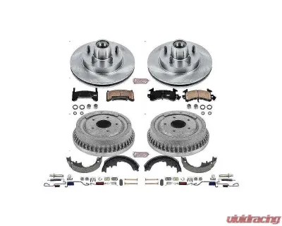 Power Stop Autospecialty Brake Kit Front & Rear Chevrolet LLV 1987-1988 - KOE15025DK