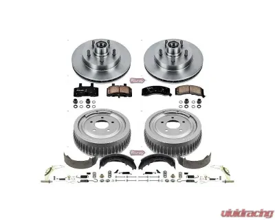 Power Stop Autospecialty Brake Kit Front & Rear Chevrolet Tahoe 2WD 1998-2000 - KOE15038DK