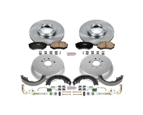 Power Stop Autospecialty Brake Kit Front & Rear Toyota Tacoma 2WD 1995-2004