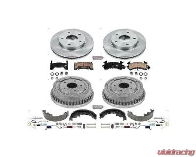 Power Stop Autospecialty Brake Kit Front & Rear Chevrolet S10 Blazer 1986-1991 - KOE15050DK