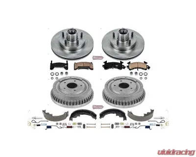Power Stop Autospecialty Brake Kit Front & Rear Chevrolet S10 Blazer 1991 - KOE15051DK