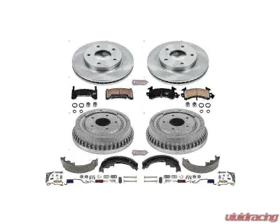 Power Stop Autospecialty Brake Kit Front & Rear GMC Jimmy 1984 - KOE15052DK