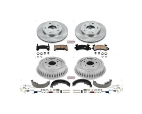 Power Stop Autospecialty Brake Kit Front & Rear GMC Syclone 4WD 1991