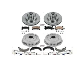 Power Stop Autospecialty Brake Kit Front & Rear Chevrolet S10 1998-2003