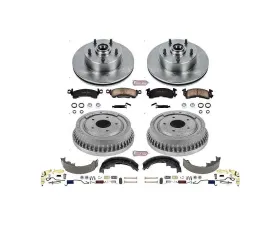 Power Stop Autospecialty Brake Kit Front & Rear Oldsmobile Cutless Supreme 1971-1972