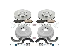 Power Stop Autospecialty Brake Kit Front & Rear Toyota Camry 2000-2001