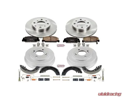 Power Stop Autospecialty Brake Kit Front & Rear Honda Civic Coupe 1996-2000 - KOE15085DK