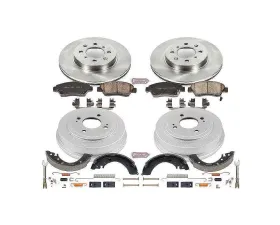 Power Stop Autospecialty Brake Kit Front & Rear Honda Fit 2007-2008