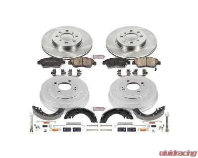 Power Stop Autospecialty Brake Kit Front & Rear Honda Fit 2007-2008 - KOE15088DK
