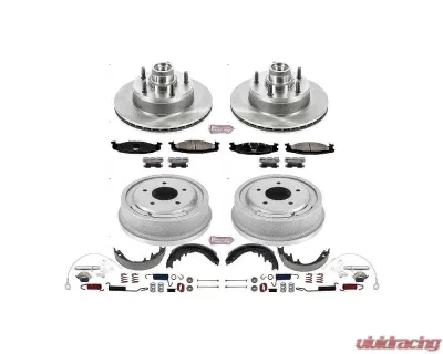 Power Stop Autospecialty Brake Kit Front & Rear Ford E-150 1994-1996 - KOE15090DK