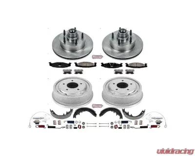 Power Stop Autospecialty Brake Kit Front & Rear Ford E-150 1994-1996 - KOE15091DK