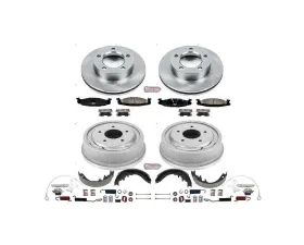 Power Stop Autospecialty Brake Kit Front & Rear Ford F-150 4WD 1994-1996