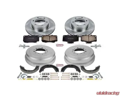 Power Stop Autospecialty Brake Kit Front & Rear Toyota 4Runner 1995-2000 - KOE15096DK