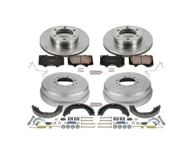 Power Stop Autospecialty Brake Kit Front & Rear Toyota Tundra 2000-2003