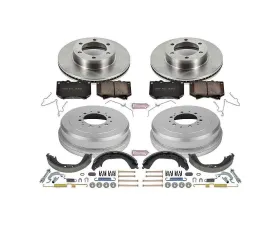 Power Stop Autospecialty Brake Kit Front & Rear Toyota Tundra 2000-2002