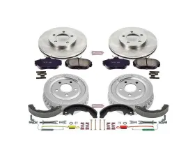 Power Stop Autospecialty Brake Kit Front & Rear Ford Taurus 1994-2000