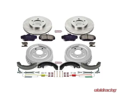 Power Stop Autospecialty Brake Kit Front & Rear Ford Taurus 1994-2000 - KOE15101DK