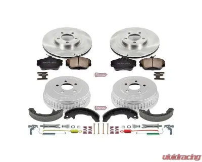 Power Stop Autospecialty Brake Kit Front & Rear Ford Taurus 2001-2007 - KOE15102DK