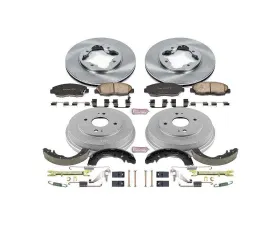 Power Stop Autospecialty Brake Kit Front & Rear Honda Accord Coupe 1993-1997
