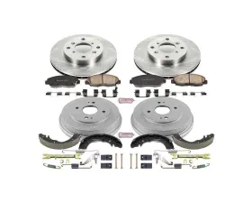 Power Stop Autospecialty Brake Kit Front & Rear Honda Accord Coupe 1998-2002