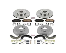Power Stop Autospecialty Brake Kit Front & Rear Honda Civic Sedan 2006-2011