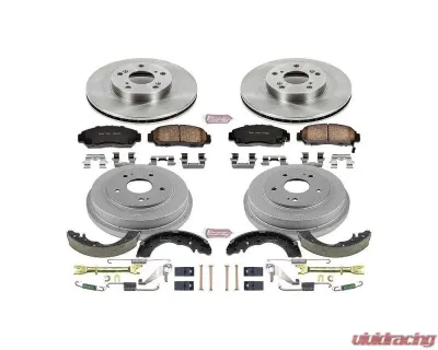 Power Stop Autospecialty Brake Kit Front & Rear Honda Civic Sedan 2006-2011 - KOE15109DK