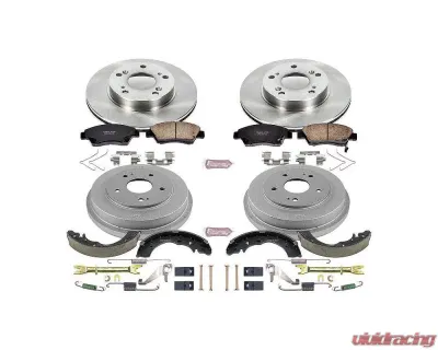 Power Stop Autospecialty Brake Kit Front & Rear Honda Civic Sedan 2006-2008 - KOE15110DK