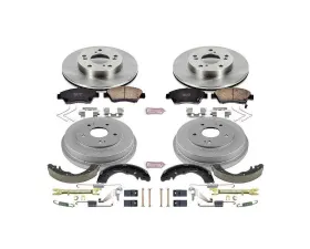 Power Stop Autospecialty Brake Kit Front & Rear Honda Civic Sedan 2012