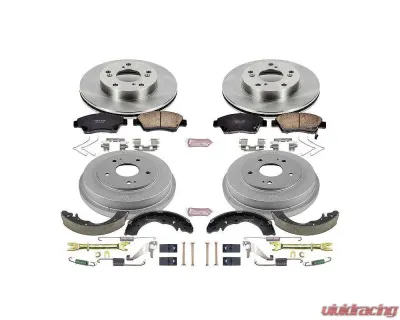Power Stop Autospecialty Brake Kit Front & Rear Honda Civic Sedan 2012 - KOE15112DK