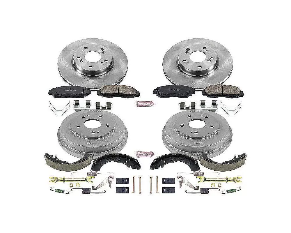 Power Stop Autospecialty Brake Kit Front & Rear Honda Civic Sedan 2012-2015 - KOE15113DK