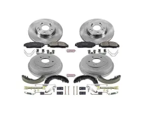 Power Stop Autospecialty Brake Kit Front & Rear Honda Civic Sedan 2012-2015