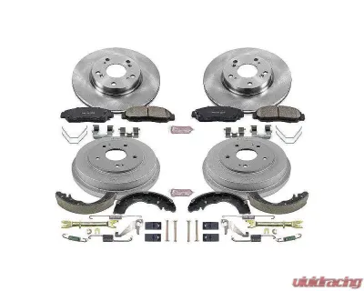 Power Stop Autospecialty Brake Kit Front & Rear Honda Civic Sedan 2012-2015 - KOE15113DK