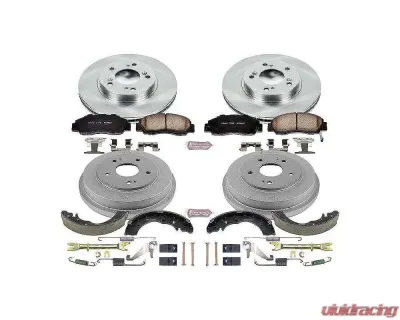 Power Stop Autospecialty Brake Kit Front & Rear Honda CR-V 1997-2001 - KOE15114DK