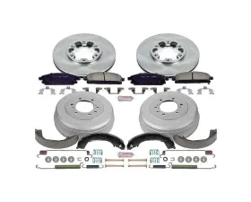 Power Stop Autospecialty Brake Kit Front & Rear Nissan Pathfinder 1996-1998