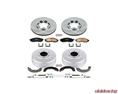 Power Stop Autospecialty Brake Kit Front & Rear Nissan Exterra 2000-2004 - KOE15118DK