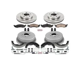 Power Stop Autospecialty Brake Kit Front & Rear Mercury Villager 1993-2002