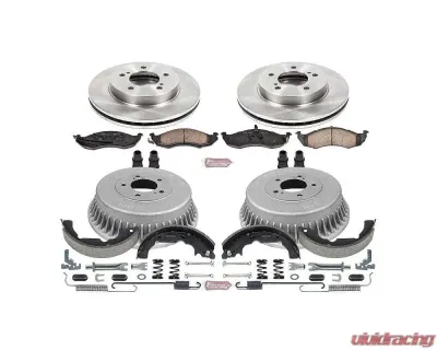 Power Stop Autospecialty Brake Kit Front & Rear Mercury Villager 1993-2002 - KOE15131DK