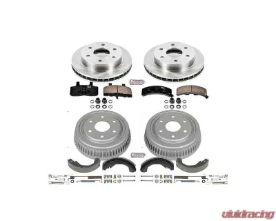Power Stop Autospecialty Brake Kit Front & Rear Chevrolet K1500 1988-1991 - KOE15136DK