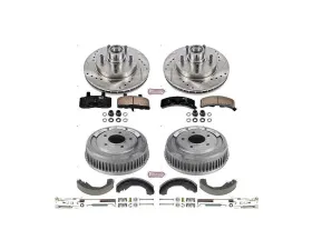 Power Stop Autospecialty Brake Kit Front & Rear Chevrolet Tahoe 2WD 1995-2000