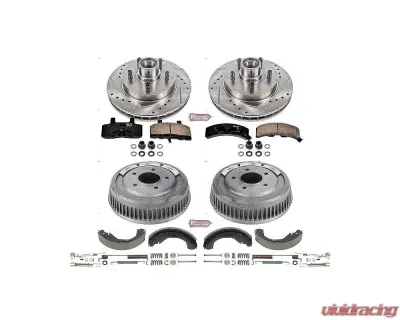 Power Stop Autospecialty Brake Kit Front & Rear Chevrolet Tahoe 2WD 1995-2000 - KOE15138DK